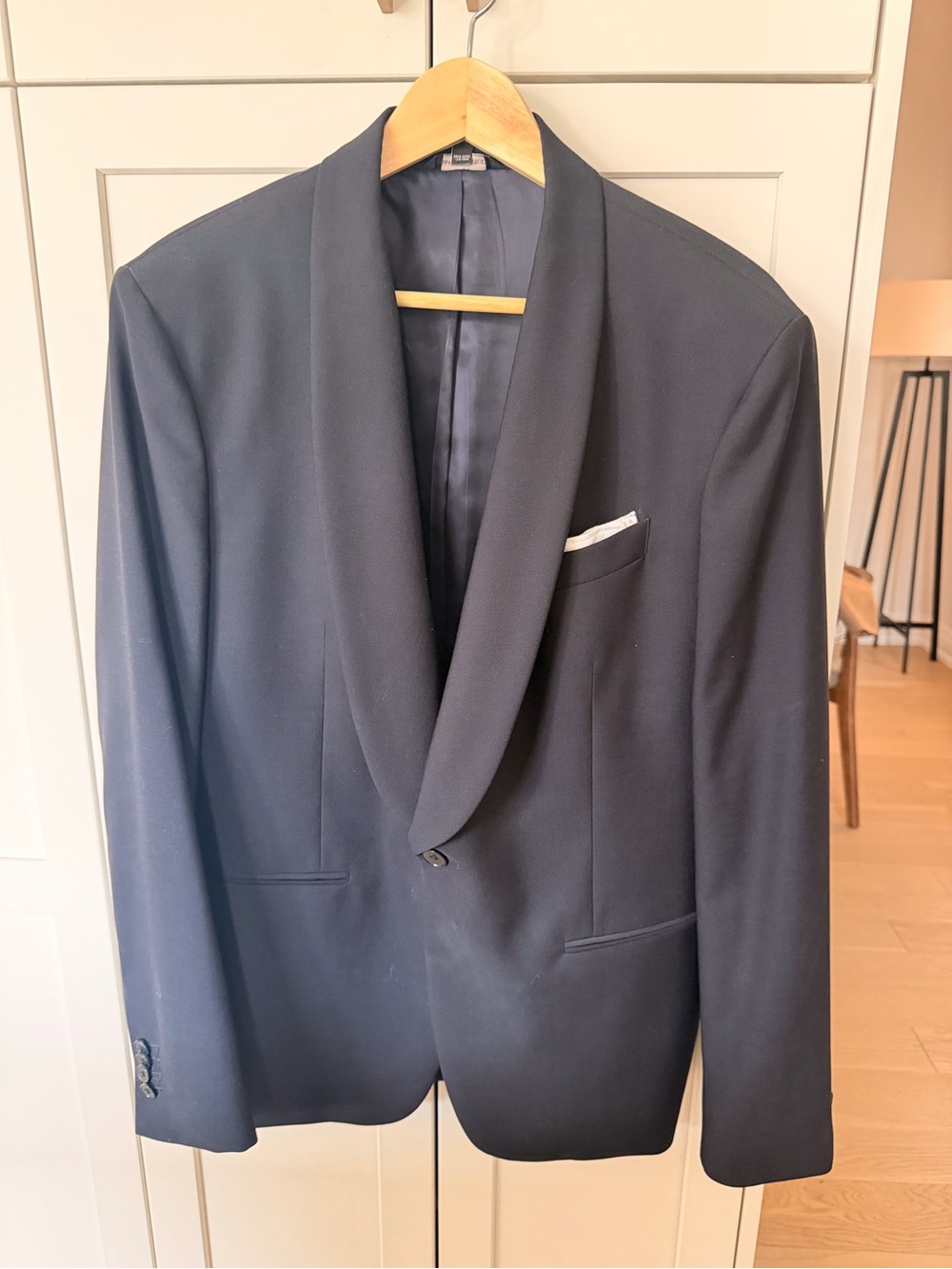 Banana Republic shawl collar tuxedo